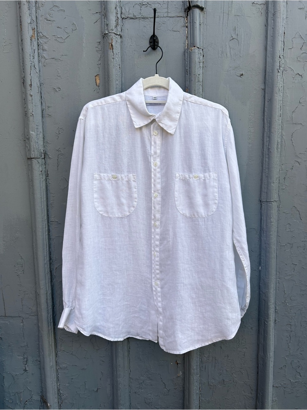 Francesca Casola Linen Buttondown, size XS (fits larger)
